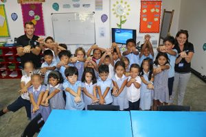 Project Aware visits ONE International School